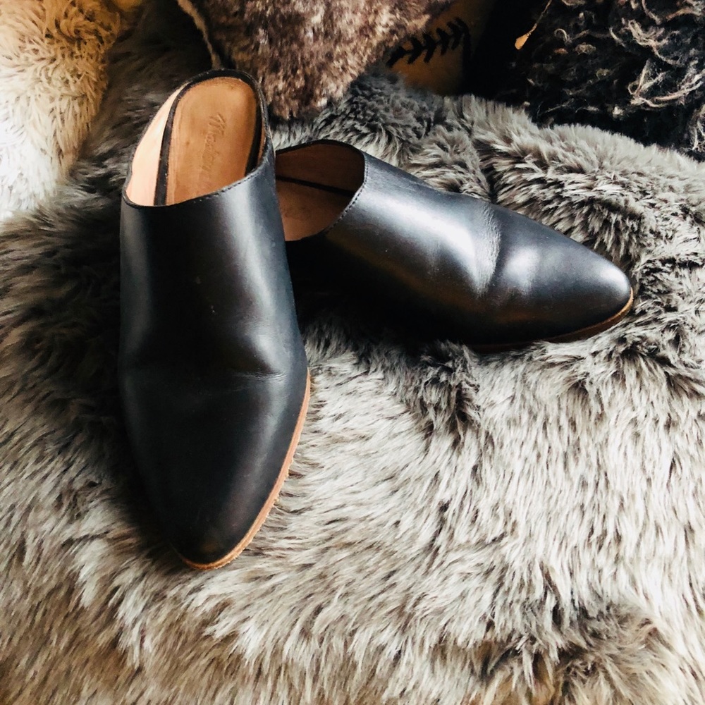 Madewell Black Mule 8M